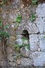 Archivolte romane englobée dans le mur du palazzu