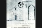 Dessin montrant l’état de la chapelle en 1856 (publié par G. Moracchini-Mazel)