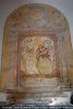 Fresque en trompe l'œil : baptême de Jésus par Saint Jean-Baptiste