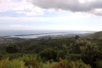 Les étangs de Biguglia et la pointe de Saint Damien vu de Santa Maria Assunta de Furiani