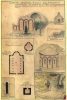 Planche 24 des dessins de Gaubert (1886-1889) : plan, élévation, abside et baptistère (coggia.com)