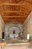 Intérieur vers l’abside et arc triomphal