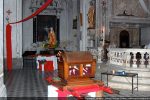 Sainte Restitude et le cénotaphe dans l’église Saint Blaise à Calenzana